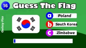 GUESS the COUNTRY by its Flag | Quiz for Flag learners | Flag quiz | Guess the flag