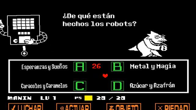 Undertale[En Español]-Show De Preguntas De Mettaton смотреть онлайн