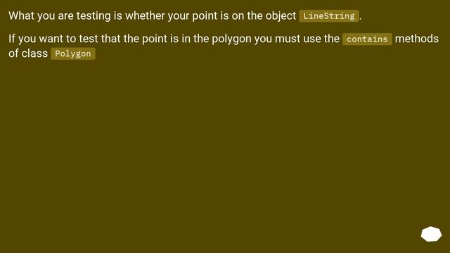 Point in polygon using shapely? смотреть онлайн