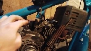 Иж Юпитер с двигателем от мотоблока и коробкой муравья, Обзор.