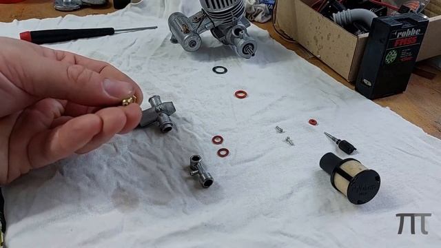restoring: KYOSHO GS 11 NITRO ENGINE | Assembly смотреть онлайн