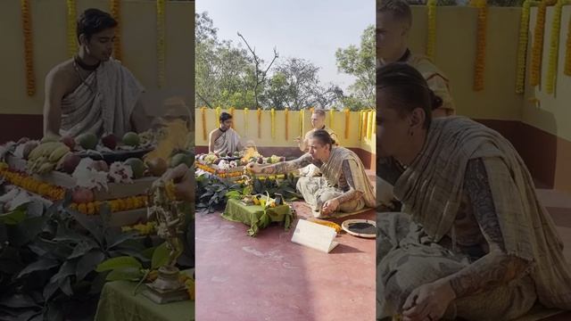 Маха Нрисимха Ягья: вступление и зачитывание имен участников (12.03.22) смотреть онлайн