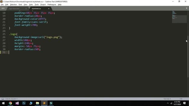Professional Login Form 2020 | Responsive login form | How to create professional login form смотреть онлайн
