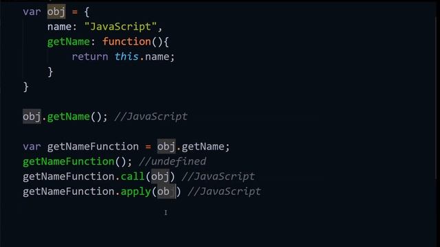 THIS of JavaScript смотреть онлайн