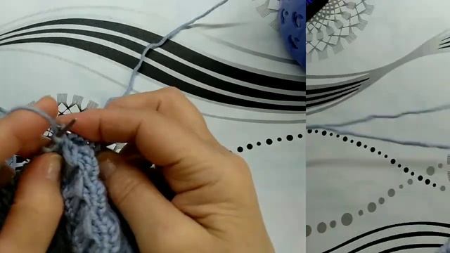 Вяжем спицами женскую шапку на осень-зиму. смотреть онлайн