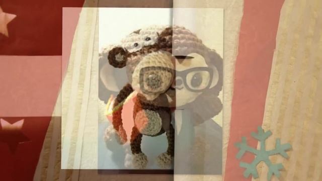 ВЯЗАНЫЕ ОБЕЗЬЯНКИ - Символ 2016 года. Knitted monkey - Symbol of 2016 смотреть онлайн