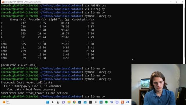 How to build a linear regression model with sklearn and pandas смотреть онлайн