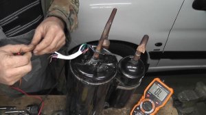 Компрессор кондиционера. Электрическая схема подключения. Как найти рабочую и пусковую обмотки.