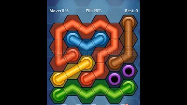 Pipe Lines Hexa Starter Level 71-80 Solution смотреть онлайн