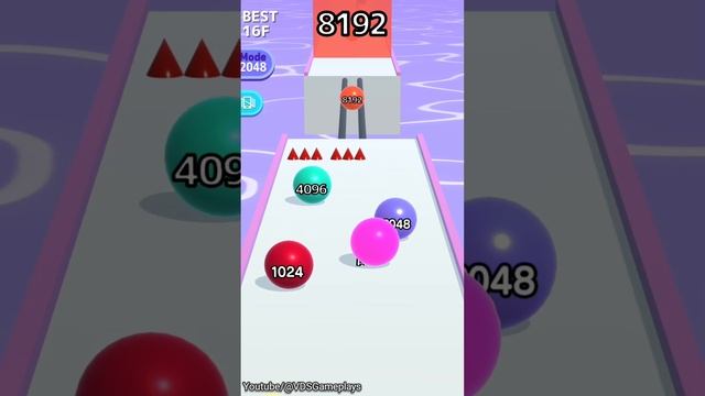 Ball Run 2048 ! Ball Run Game Infinity Mode Android iOS Gameplay Part - 6 смотреть онлайн