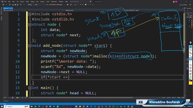 تعلم c | درس #58 - الـ linked list الجزء 1 смотреть онлайн