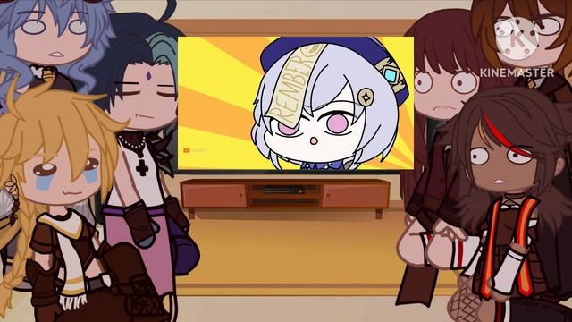 Liyue Harbor React To Qiqi's Power || Endless suffering || Genshin impact react смотреть онлайн