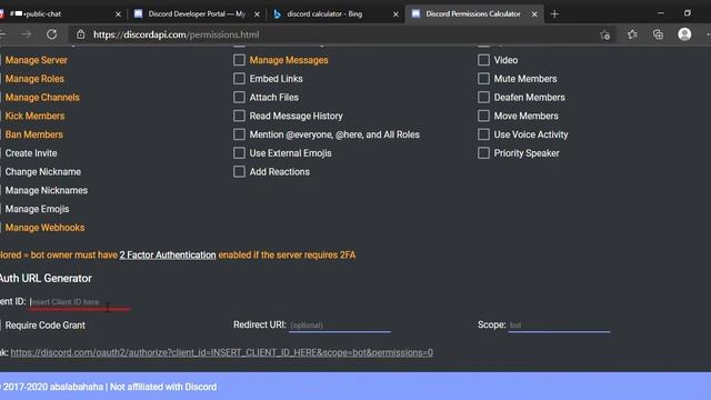How to make OAuth2 for your discord bot (WORKING) смотреть онлайн