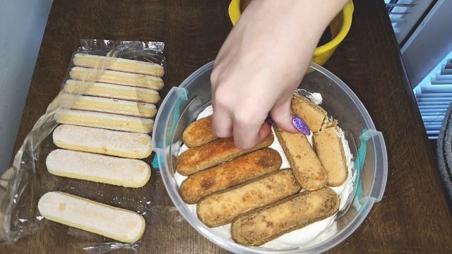 Тирамису в домашних условиях без яиц | Торт без выпечки | Маскарпоне | Быстрый пошаговый рецепт смотреть онлайн