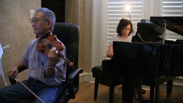 "Moonlight"Sonata-Beethoven-First movement-Piano and Violin смотреть онлайн