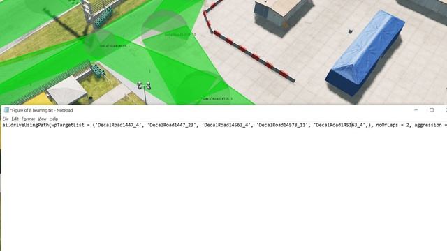 BeamNG Tutorial - How To Set AI Scripting For Laps & A 9 Car Example (4K60) смотреть онлайн