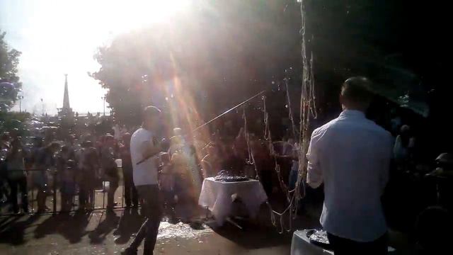 Парк видео в центре Мыльное нашествие в Смоленнске с Костиком!!! машинки смотреть онлайн