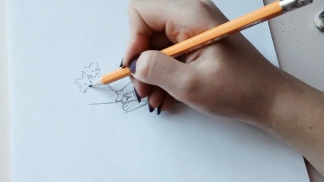 Уроки рисования для начинающих/Рисуем мышонка/Романтический и милый рисунок смотреть онлайн