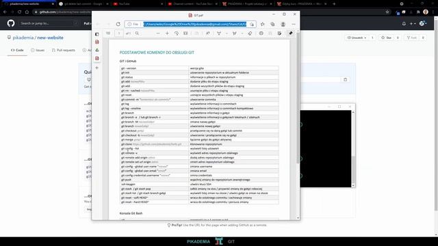 Kurs Git od podstaw 6. Repo do istniejącego projektu w Visual Studio Code смотреть онлайн