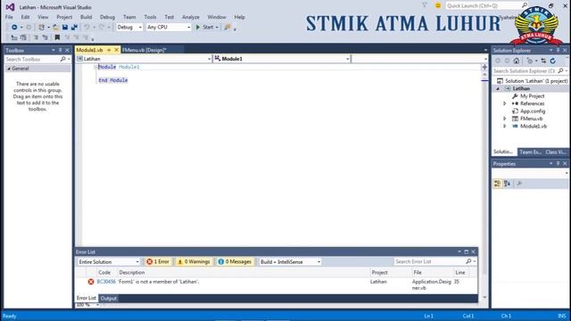 Koneksi SQL Server 2014 dengan Visual Community 2015/2017 Part-1 смотреть онлайн