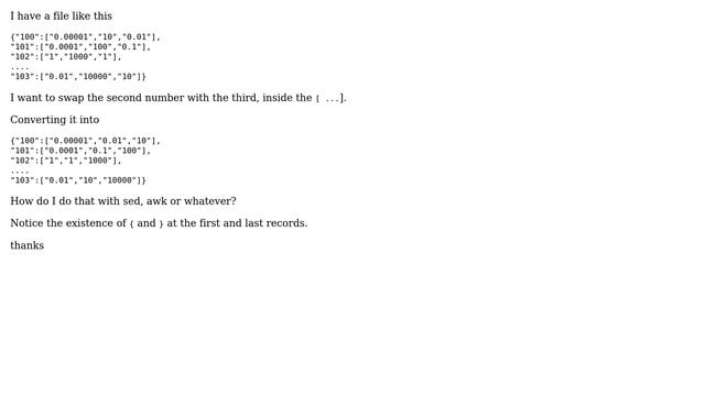 Unix & Linux: How to swap two fields inside a JSON file? (2 Solutions!!) смотреть онлайн
