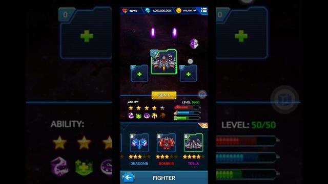 Galaxy Combat Space Shooter! How I Got All Best Ships With Max Evolution смотреть онлайн