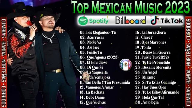 Top Mexican Music 2023 ♫ Regional Mexican Songs 2023 ♫ #cumbias #norteñas #banda #corridos