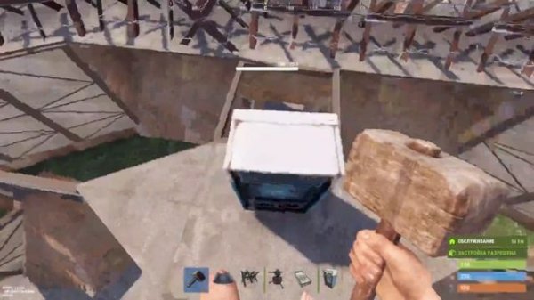 RUST | OPENCORE BASE, TCBUNKER  AND A MOUNTAIN ROOF FOR A CIRCLE OF ZERG METERS BUILD TUTORIAL.