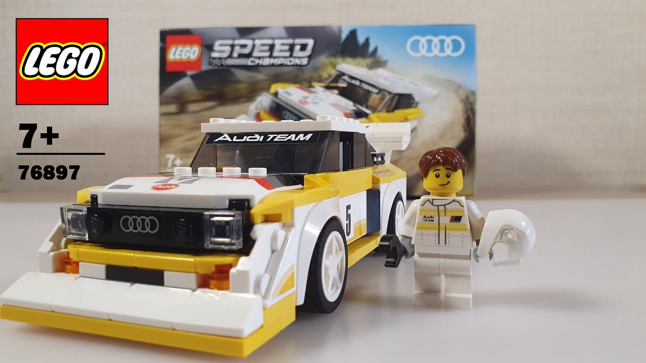 LEGO 76897 AUDI БЫСТРЫЙ ОБЗОР смотреть онлайн