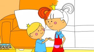 Раскраска. Жила-была Царевна. Вместе тесно, а врозь скучно. часть 2. Учим цвета