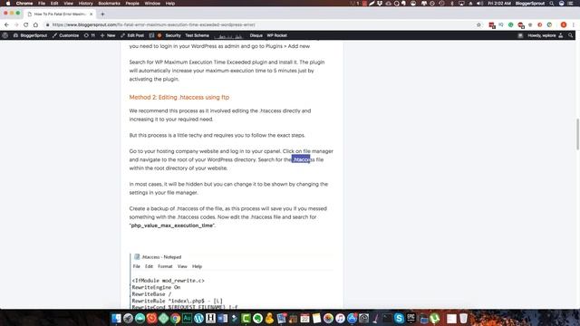 How To Fix Fatal Error Maximum Execution Time Exceeded Wordpress Error смотреть онлайн