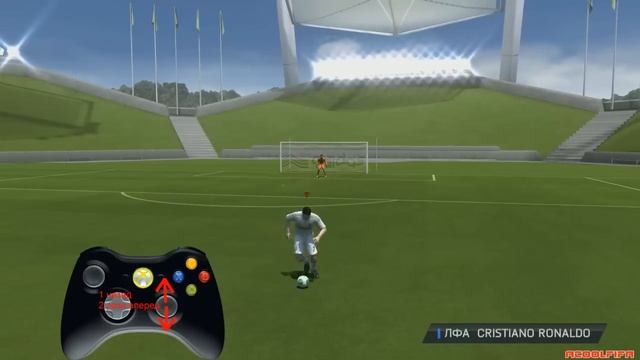 Как забить при выходе 1 на 1 с вратарем в FIFA 14 смотреть онлайн