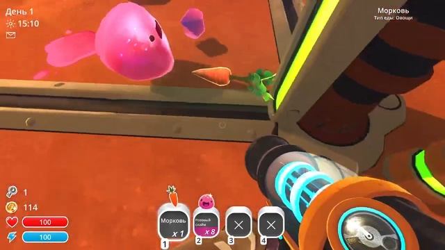 начало прохождения игры Slime Rancher#1 смотреть онлайн