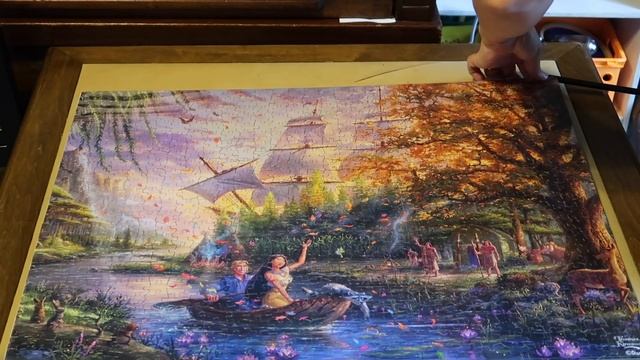 HOW TO FRAME YOUR JIGSAW PUZZLE IN 5 MINUTES WITH NO GLUE DIY смотреть онлайн