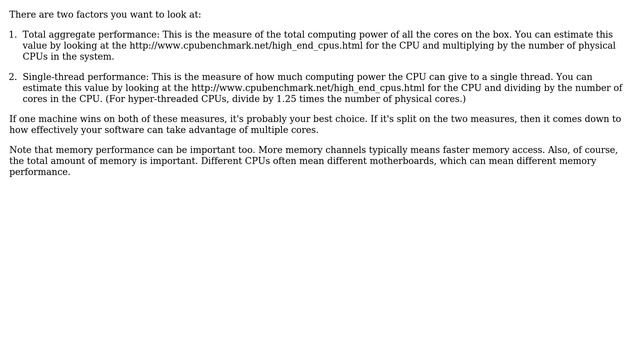 Will a database server perform better running on 2 CPUs with 16 cores or 4 CPUs with 8 cores? смотреть онлайн