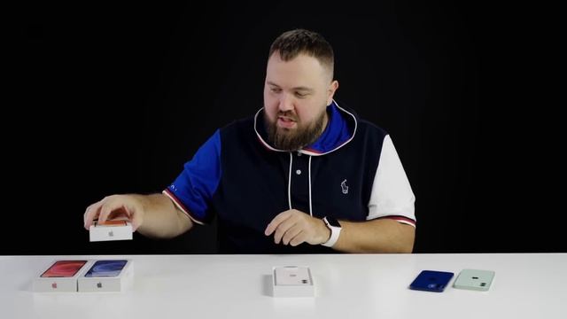 Распаковка IPhone 12 всех цветов и главная фишка нового дизайна