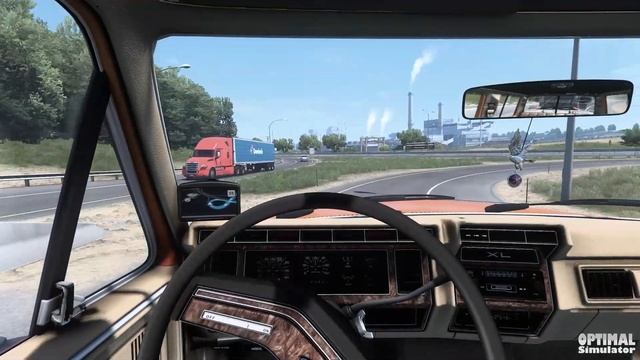 ** FREE MOD ** 1986 FORD F350 by MASONS MOD SHOP | American Truck Simulator Gameplay | Logitech G27 смотреть онлайн