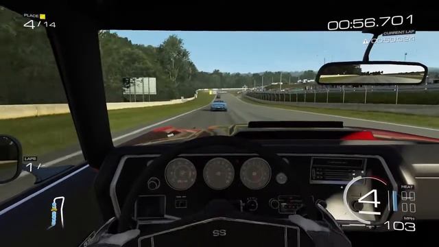 Геймплей игры Forza Motorsport 5 - Chevrolet Chevelle at Road Atlanta для Xbox One смотреть онлайн
