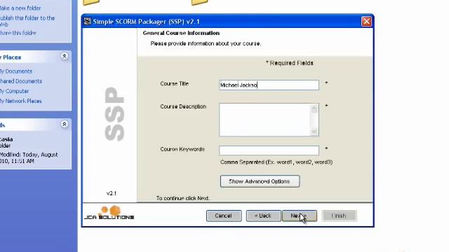Using Simple SCORM Packager with Camtasia смотреть онлайн