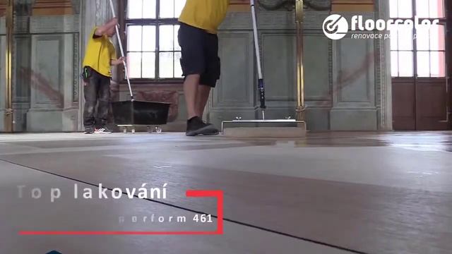 floorcolor - eukula renovace a lakování parket v zámeckém sále смотреть онлайн