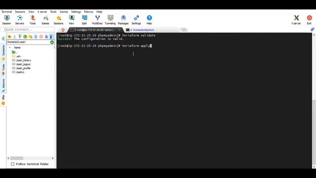 Terraform | How to Install Apache2, PHP, MySQL and PHPMyAdmin Using Bash code смотреть онлайн