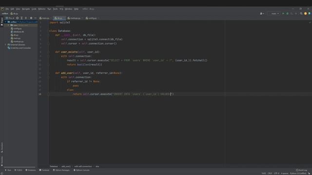 Реферальная система для Telegram бота на Python / Aiogram смотреть онлайн