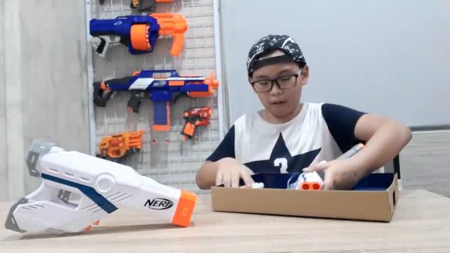 NERF MODULUS MEDIATOR UNBOXING AND REVIEW!!!
