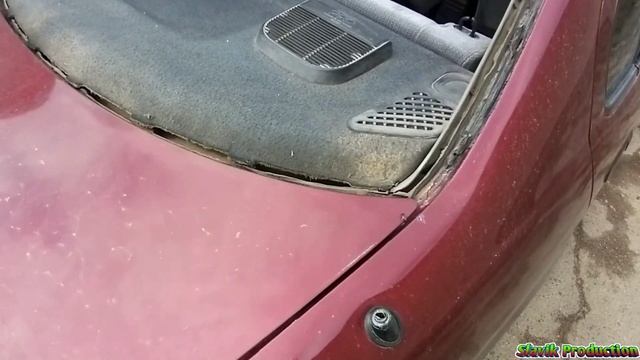 Ниссан протёк из под стекла!!! смотреть онлайн