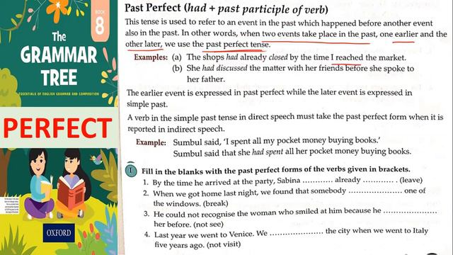 PERFECT TENSE (Past, Present, Future) смотреть онлайн