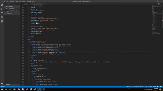 IDE #1 | Использование Live Server в Visual Code смотреть онлайн
