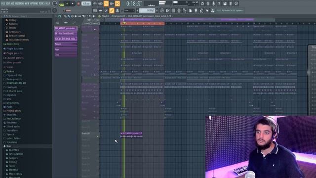 Агрессивный, мрачный бит из одной ноты в стиле Velial Squad. Битмейкинг в FL Studio 20 смотреть онлайн
