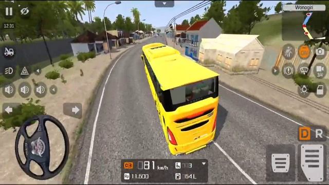 Bussid Scania Bus Multi Trip In - Bus Simulator Indonesia - Android Gameplay