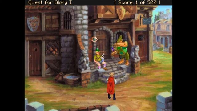 Let's Play Quest For Glory I (VGA - Blind), Part 1: So You Want to Be a Hero смотреть онлайн