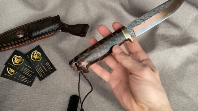 Нож охотничий ручной работы 